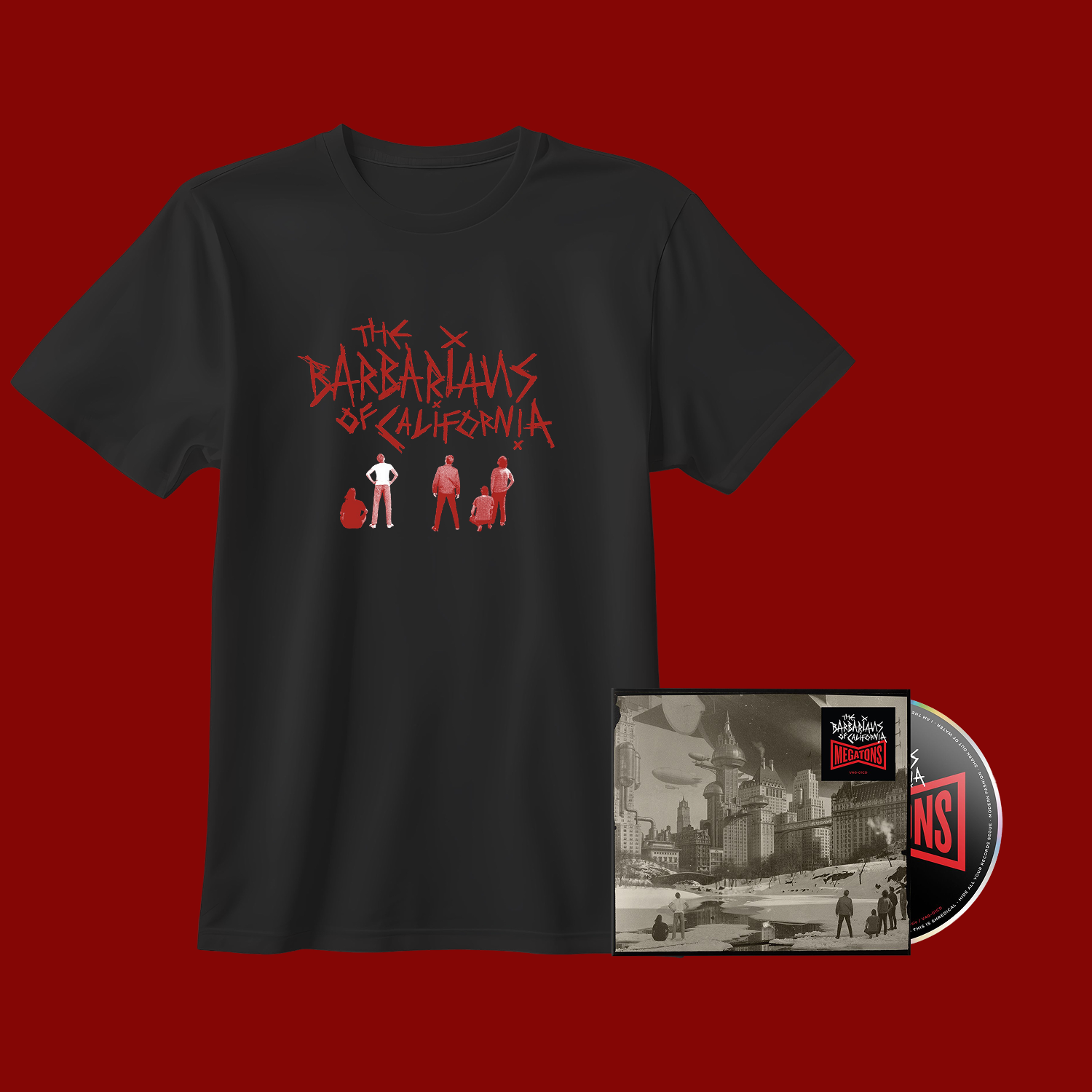 T-Shirt + MEGATONS CD Bundle